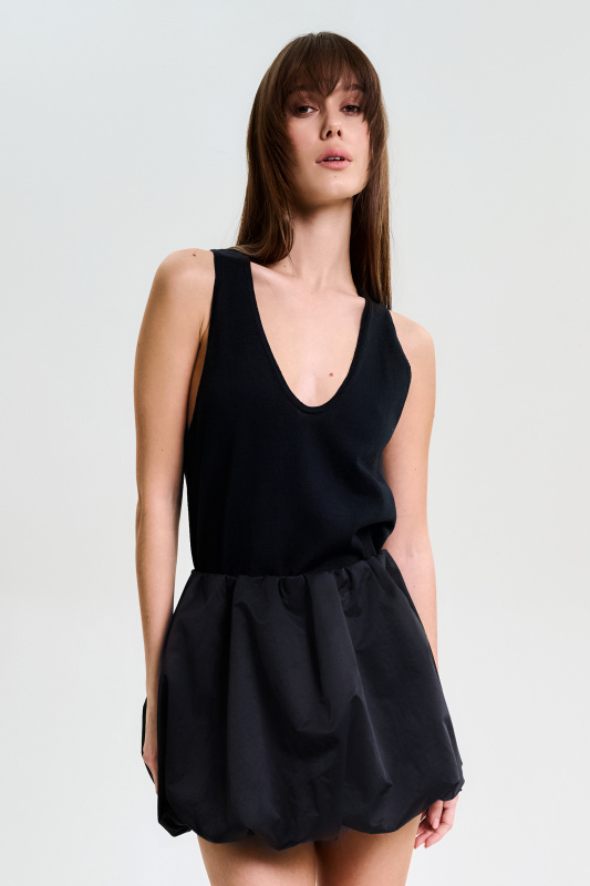 Майка вязаная BLACK Майка вязаная BLACK